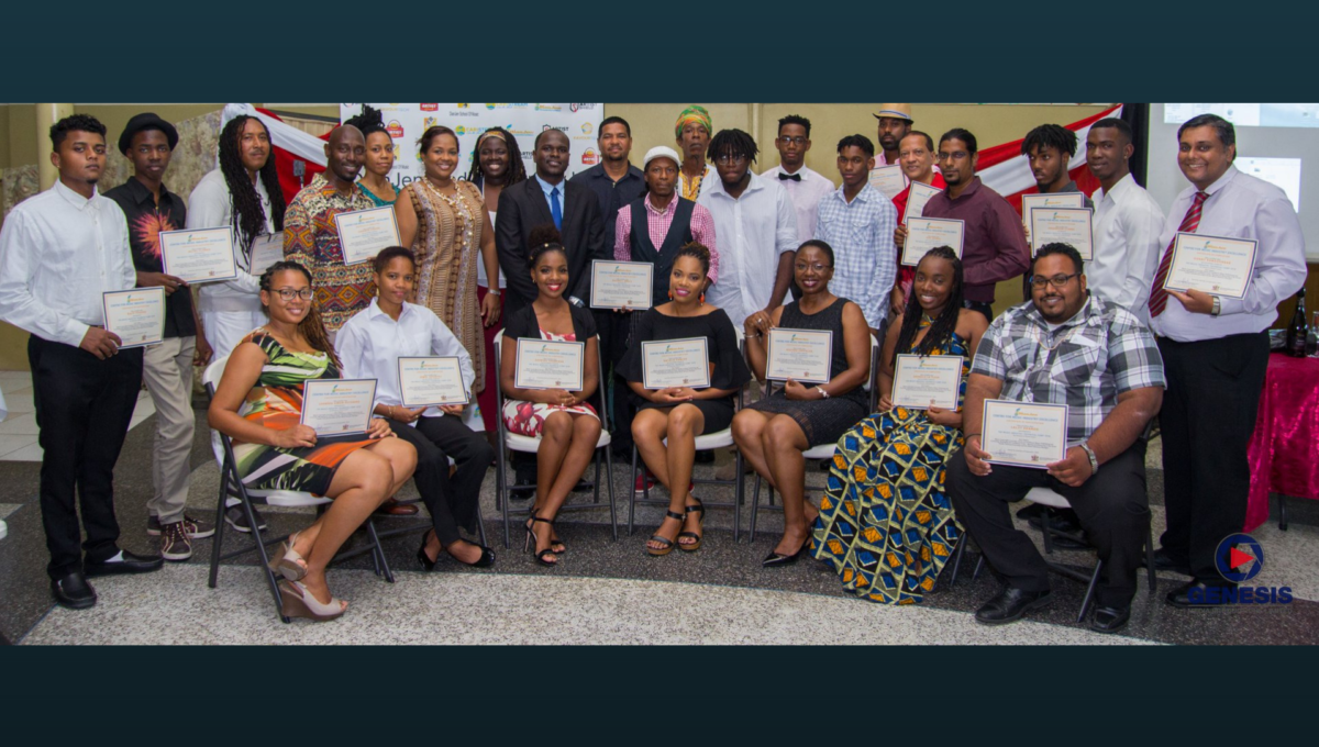 Tech Camp Graduating Class 2018 Photo of the Music Industry Technical Camp 2018 Graduating Class