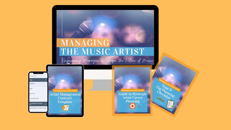 Managing the Music Artist Course Image